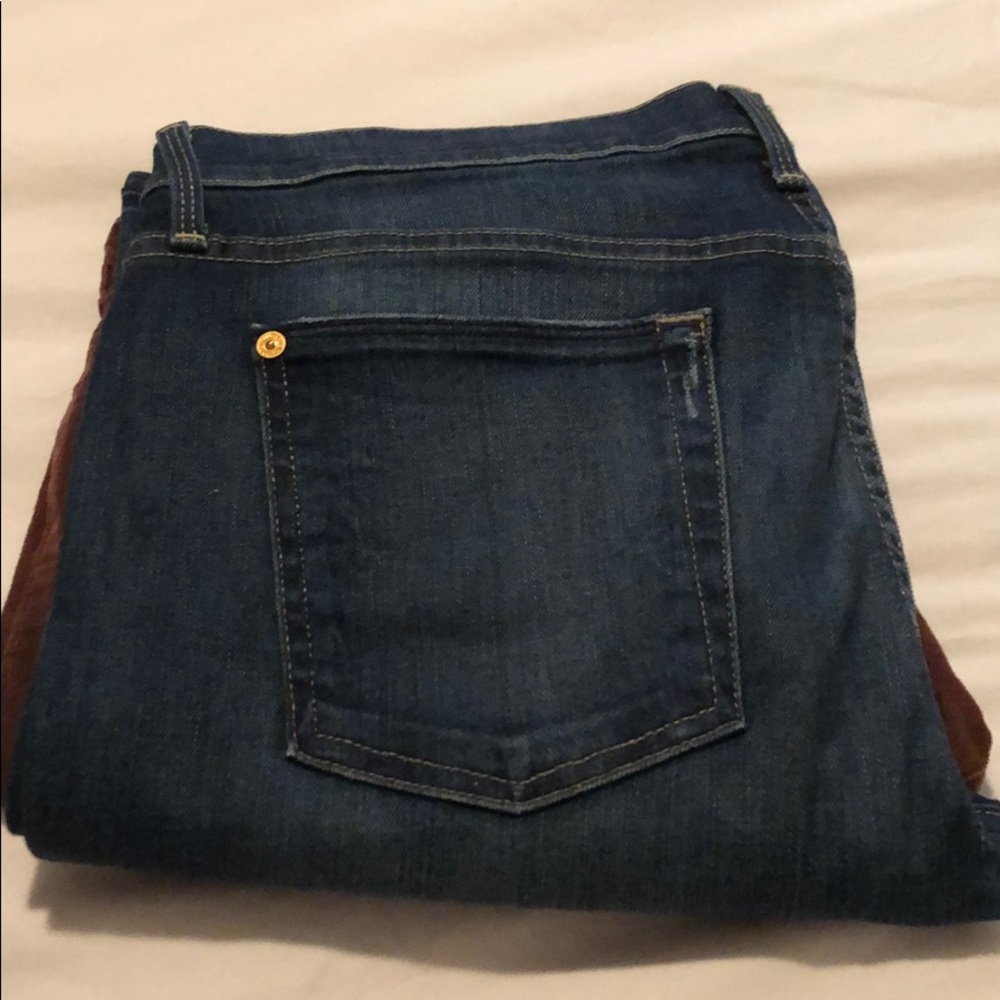 7 for all Mankind skinny bootcut.